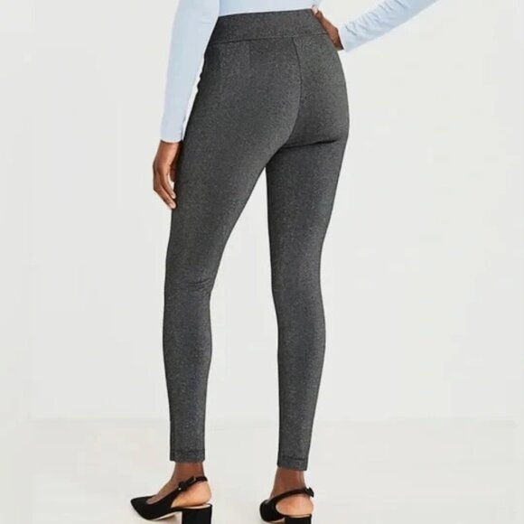 Ann Taylor Loft Shimmer Ponte Pants - Picture 2 of 4